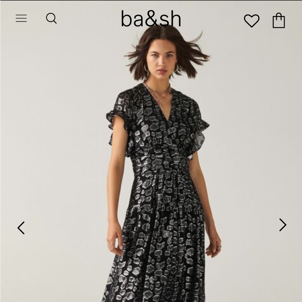 ba&sh gemma dress